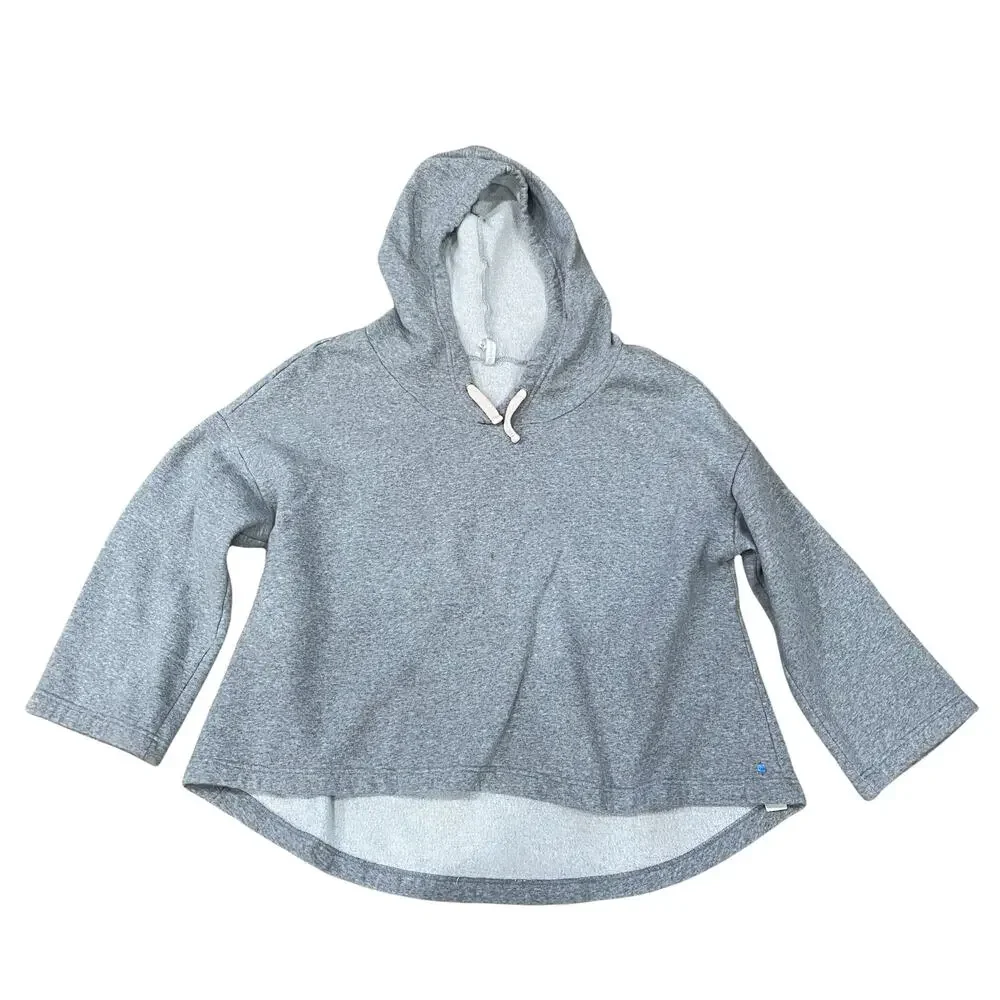 Fabletics Charlee Pullover Hoodie Gray Fleece Flowy Oversized Women's 2X
